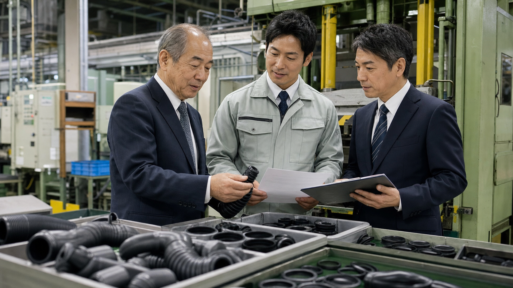 自動車向けゴム部品メーカーのM&A事例